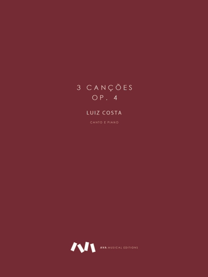 Picture of 3 Canções, op. 4