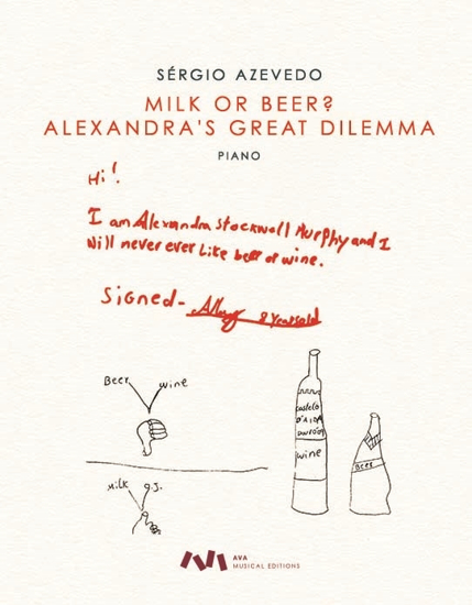 Imagem de Milk or Beer? Alexandra's Great Dilemma