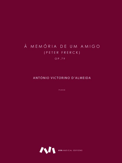 Imagem de À memória de um Amigo, (Peter Frerck), op.79